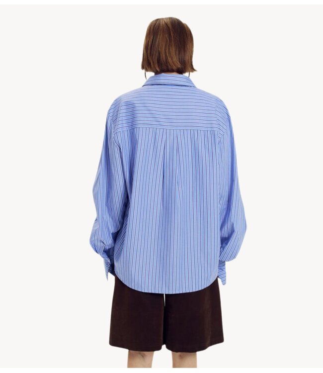 HARPER & YVE Blouse TED-LS STRIPE BLUE