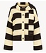 HARPER & YVE Vest INDY-CA HOT FUDGE STRIPE