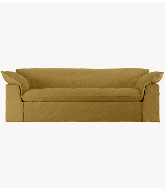 HKLIVING Bank Nomad Couch burnt ochre