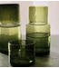 HKLIVING Karaf Tube carafe olive