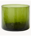HKLIVING Waterglas Tube glass olive