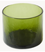 HKLIVING Waterglas Tube glass olive