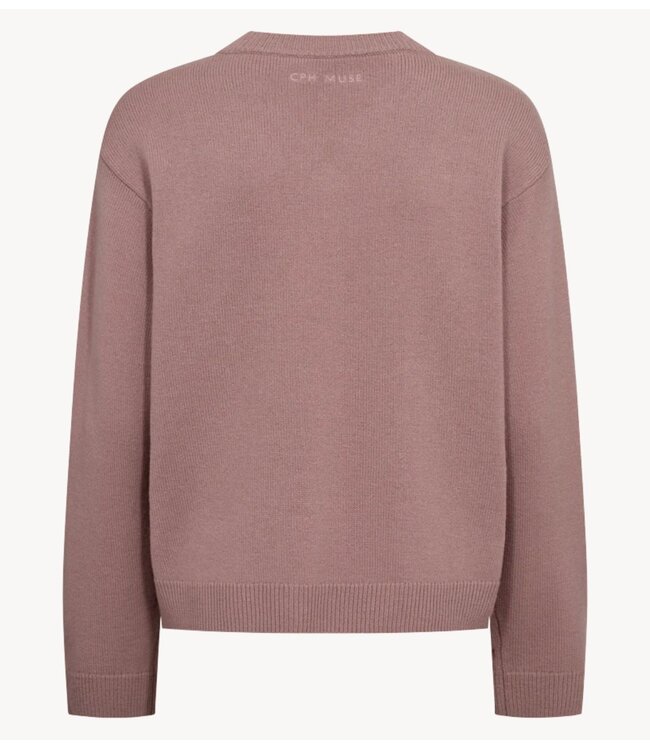 Copenhagen Muse Trui CMSIENNA-PULLOVER WOODROSE