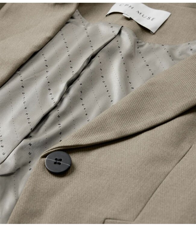 Copenhagen Muse Gilet CMTAILOR-WAISTCOAT WINTER TWIG MELANGE