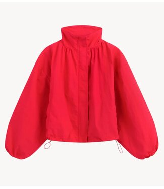 OU. Jack Jacket Curve Lane Rouge