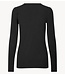 Second Female Shirt Matima O-Neck Tee Black