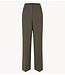 Second Female Broek  Fique Classic Trousers Black Olive
