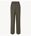 Second Female Broek  Fique Classic Trousers Black Olive