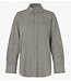Second Female Blouse Vena Shirt Black Olive