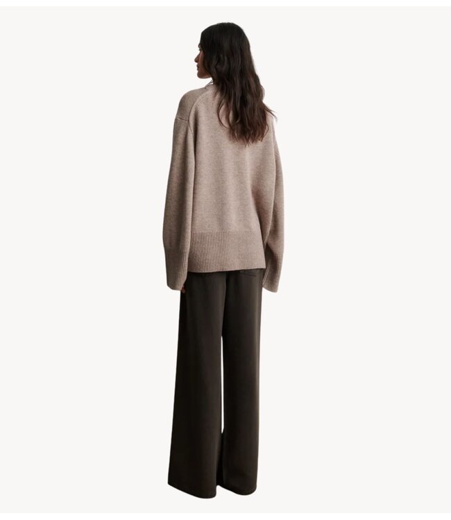 Second Female Broek Irven Denim Jeans Black Olive