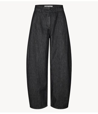 Second Female Broek  Dera Denim Cargo Trousers black