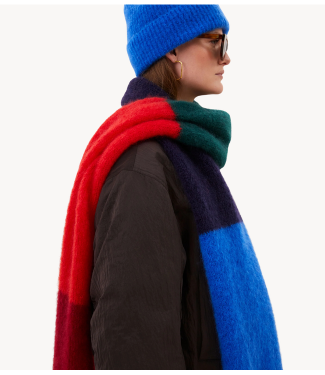 BY-BAR Sjaal leah striped scarf multi stripe