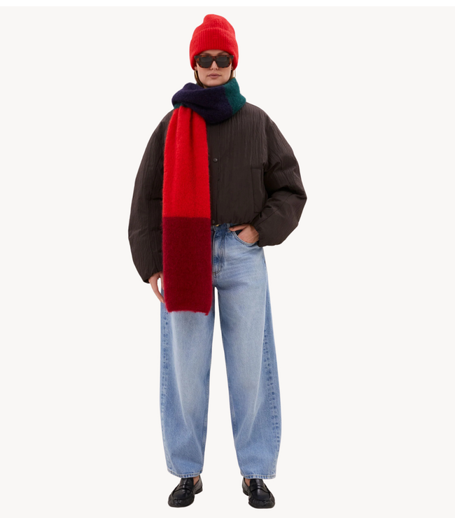 BY-BAR Sjaal leah striped scarf multi stripe