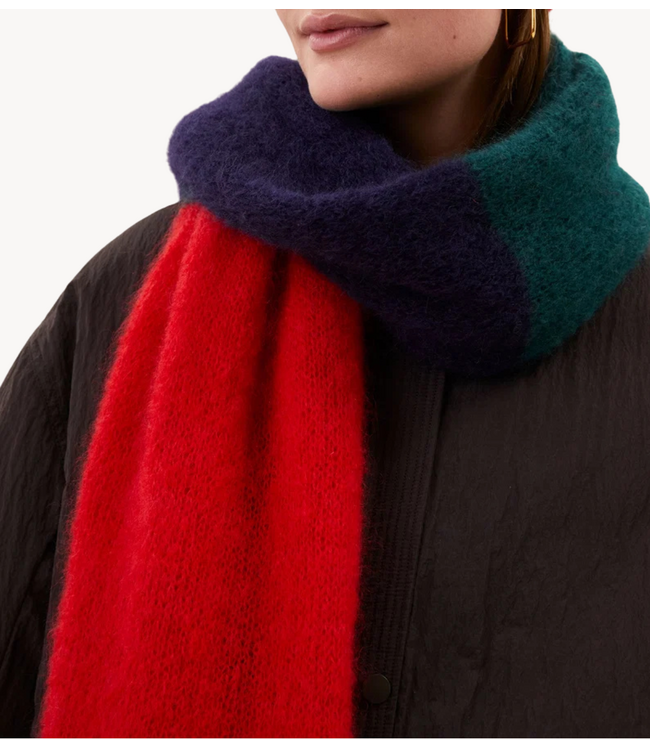 BY-BAR Sjaal leah striped scarf multi stripe