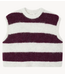 American Vintage Trui  spencer NIBY RAYURES CRANBERRY