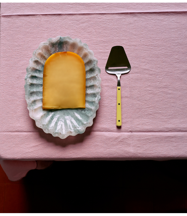 HKLIVING Kaasschaaf 70s cutlery: cheese slicer lemon