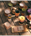 HKLIVING Schaal 70s ceramics: cake tray sunbeam
