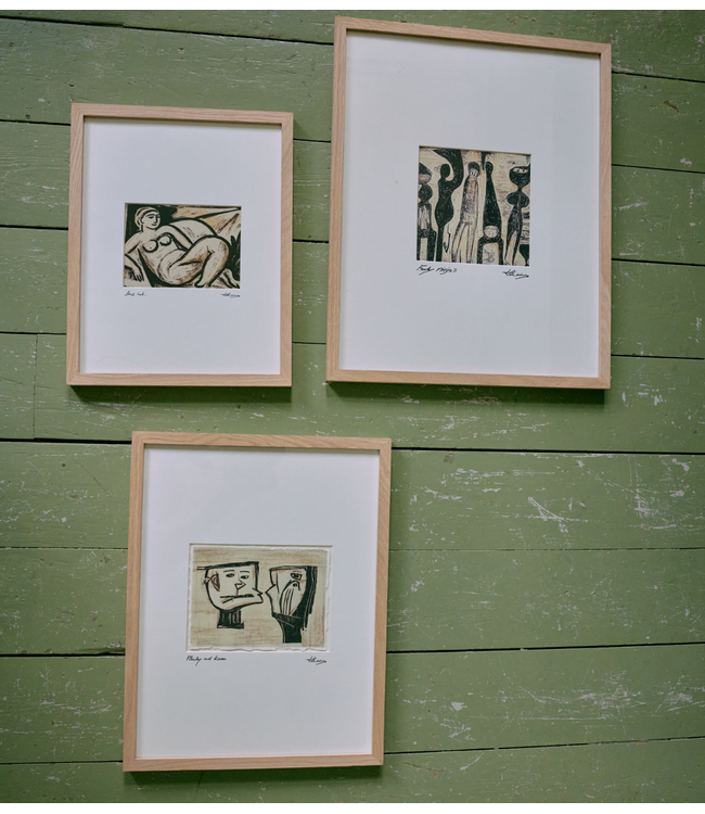 HKLIVING Wanddecoratie Framed artwork, suns out (29x37cm)