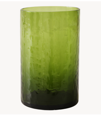 HKLIVING Glas Tube high glass, olive