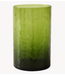 HKLIVING Glas Tube high glass, olive