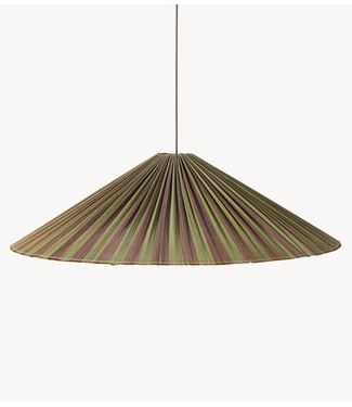 HKLIVING Hanglamp Plisse pendant lamp, verdura