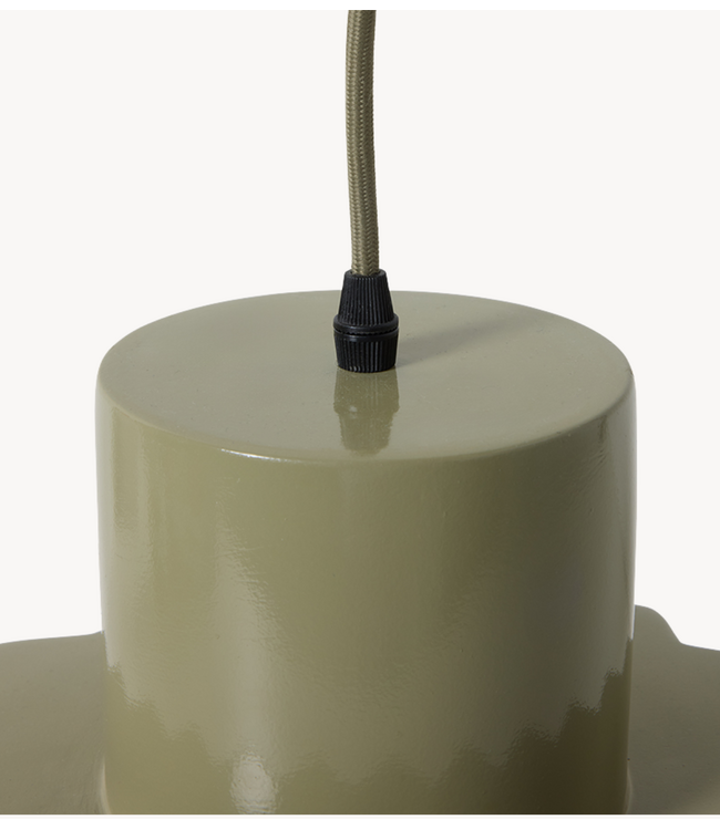 HKLIVING Hanglamp Stellar pendant lamp, sage