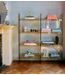 HKLIVING Kast Acrylic cabinet 160cm, olive green