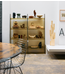 HKLIVING Kast Acrylic cabinet 160cm, olive green