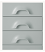 HKLIVING Kast Chest of 6 drawers, overcast