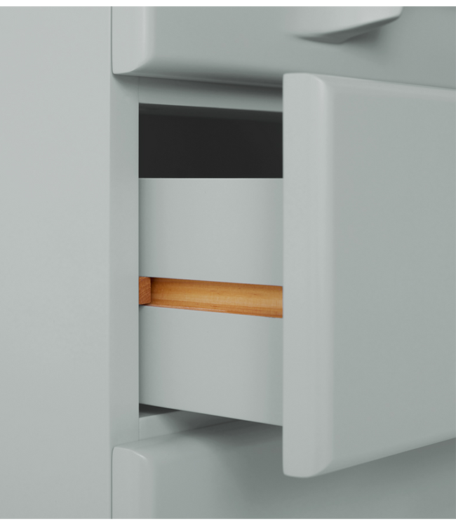 HKLIVING Kast Chest of 6 drawers, overcast