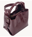 HVISK Tas MOLLY RAW STRUCTURE Deep Burgundy
