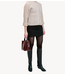 HVISK Tas MOLLY RAW STRUCTURE Deep Burgundy