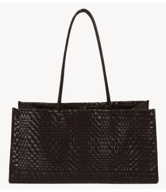 HVISK Tas HANNAH RAW STRUCTURE BRAIDED Umber Brown
