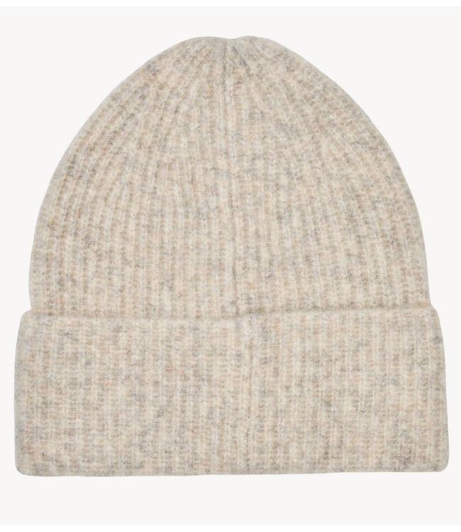 Samsøe Samsøe Muts SAPIA BEANIE BEIGE MEL.