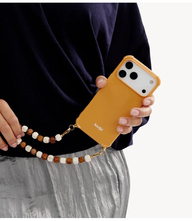 Ateljé Telefoonkoord  short cord natural habitat