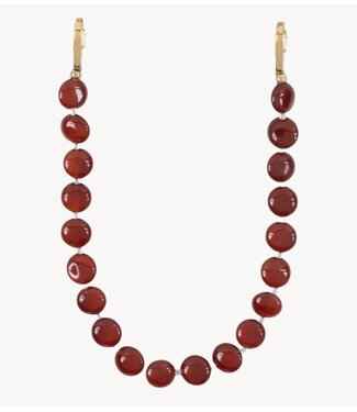 Ateljé Telefoonkoord  short cord ruby