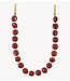 Ateljé Telefoonkoord  short cord ruby