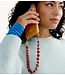 Ateljé Telefoonkoord  short cord ruby