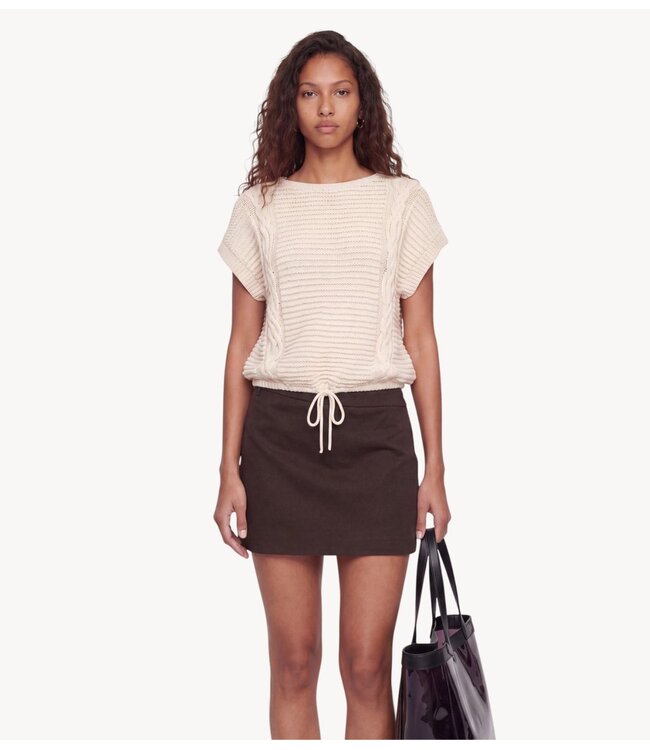 EDITED Vest Jesse Knit Vest Egret
