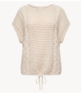EDITED Vest Jesse Knit Vest Egret