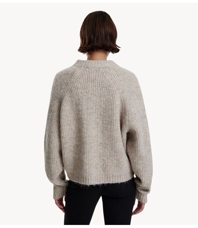 EDITED Vest Rani Bomber Cardigan beige
