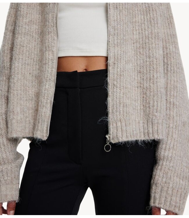 EDITED Vest Rani Bomber Cardigan beige