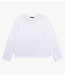 Refined Department Top ladies knitted longsleeve STITCH white