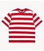 Refined Department Top ladies knitted oversized striped t-shirt DORI stripe