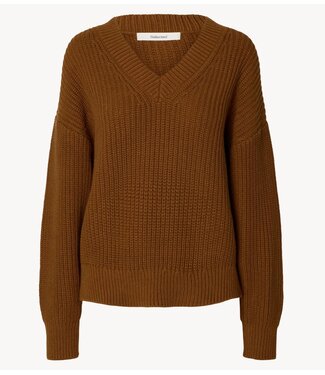 Selected Trui SLWSELMA SUS LS KNIT Monks Robe