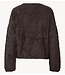 YAS Trui ASMALLI LS KNIT PULLOVER Coffee Bean