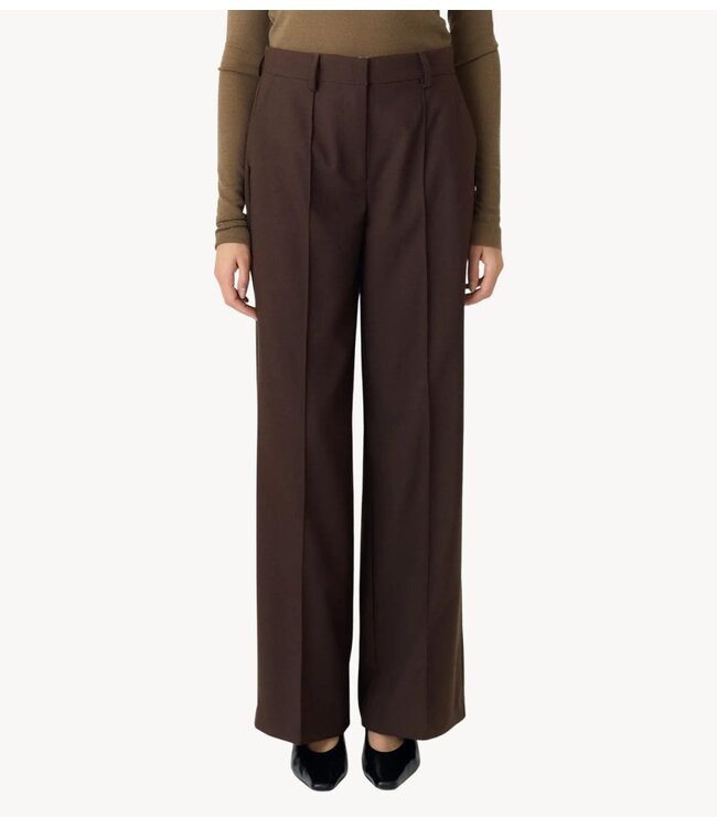YAS Broek YASRIU HMW PANT S. NOOS Coffee Bean