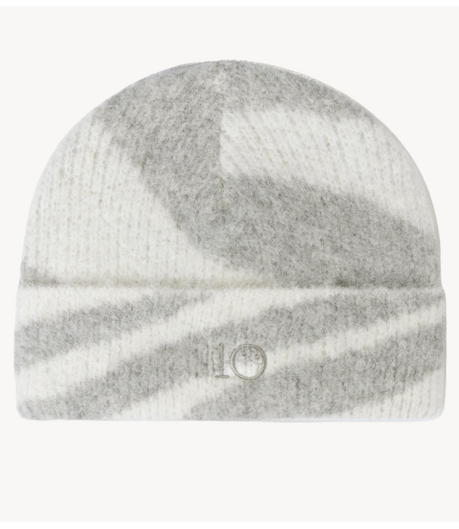 10DAYS Muts beanie zebra ecru