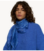 10DAYS Sjaal silk scarf monogram ultramarine