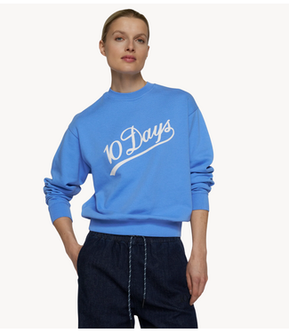 10DAYS Trui petite sweater ultra marine